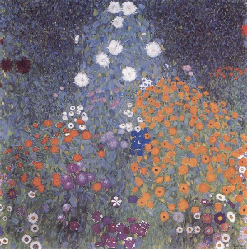 Gustav Klimt Flower Garden china oil painting image